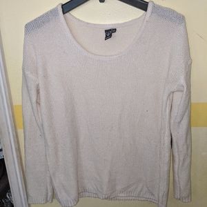 Elbow patch sweater